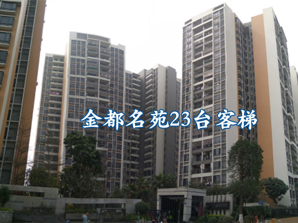 金都名苑23臺(tái)客梯